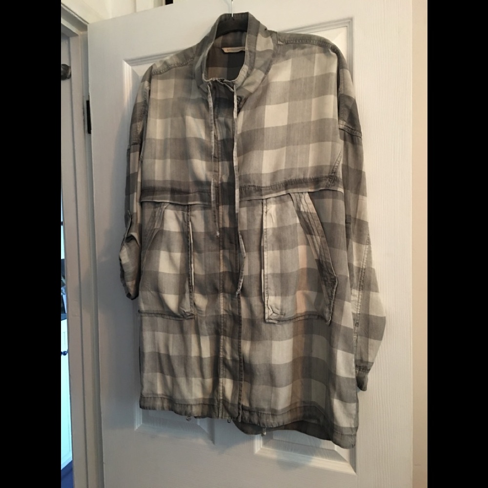 Soft Surroundings Checked Jacket XL